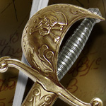 SD4190L Pirate Dagger Brass finish by Denix of Spain