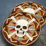 Pirate Skull Coaster Set YT6836