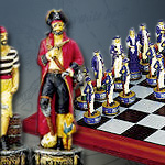 Pirates VS British Navy Chess Set 5258