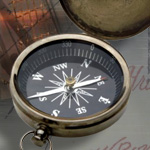 19th Century pirate pocket compass