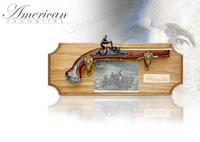 NobleWares Image of President George Washington Pistol Set 27-350