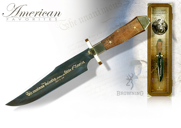 NobleWares Image of Liberty Tree Knife model 001 Living History Series by Browning