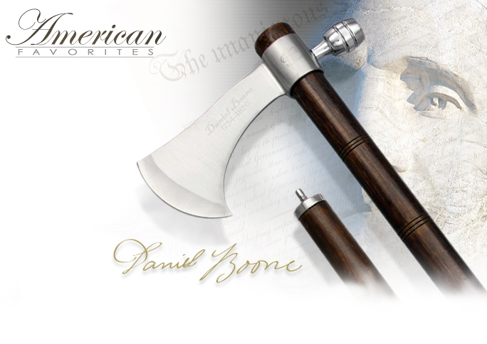 NobleWares Image of Daniel Boone Pipe Tomahawk DB09 by Boone Knife Company
