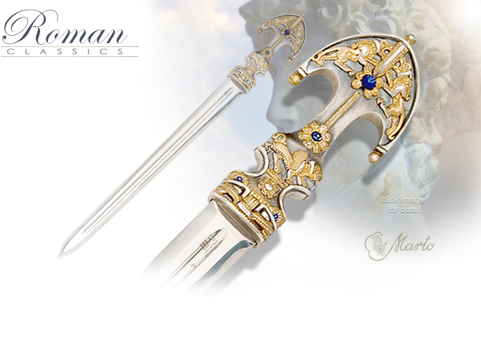 image of Persian King Darius Sword officially licensed Alexander movie prop replica 521 by Marto of Toledo Spain
