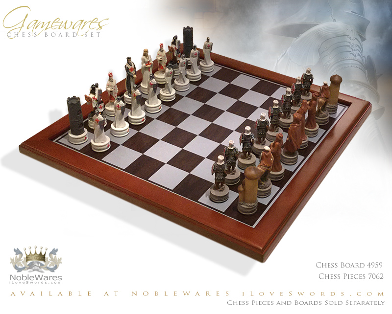 Buy both the Scots vs English Pieces (5447) and a Chess Board (4959) for Combo Savings! 