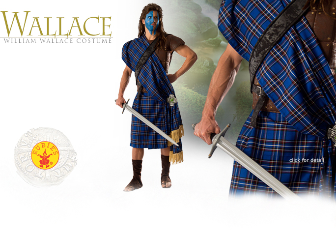 image of William Wallace Costume 810665 by Rubies Costume Company