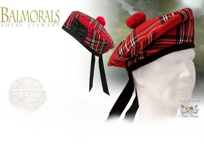 image of Scottish Royal Stewart Balmoral Hat LI6201
