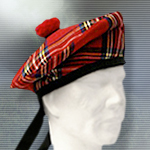 Scottish Royal Stewart Balmoral Hat LI6201
