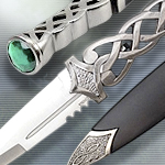 Celtic Knot Jeweled Dagger NPT111