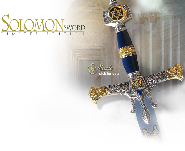 NobleWares Image of Marto Limited Edition Solomon Sword AC0100