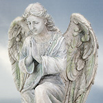 Cold Cast Stone Resin Angel Rampel 7462 Statues by YTC Summit,