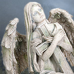 Cold Cast Stone Resin Angel Lofiel 7456 Statues by YTC Summit,