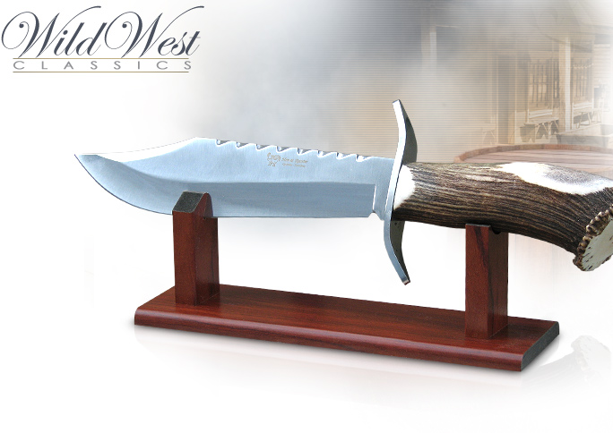 NobleWares image of Single tier table top knife display stand for large knives FX OMEX1