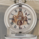 Great Native American Chief's Thunderbird Pocket Watch SXP234 by Infinity