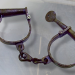 Antiqued Old West Replica Handcuffs with Key 29-715 by Denix