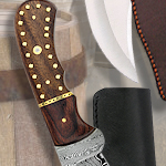 Legends In Steel Damascus Crusader Bowie UC3061 by United Cutlery